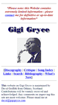 Mobile Screenshot of gigigryce.com